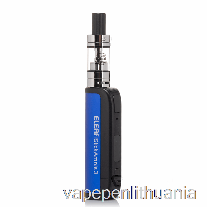 Eleaf Istick Amnis Iii 3 20w Starter Kit Blue Vape Liquid